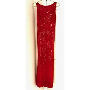 Moschino Cheap And Chic Women's Dress Orange Sequin Made in Italy Size 4